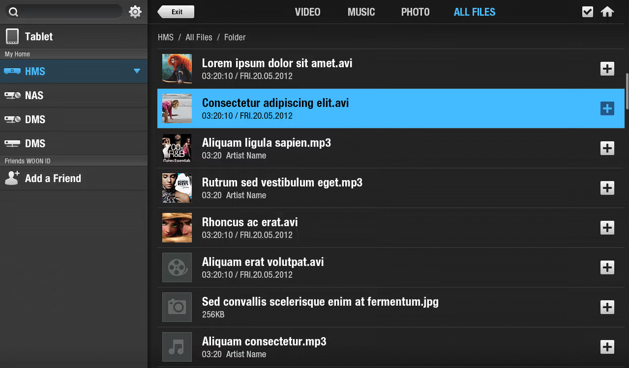 Mobile App screen 08